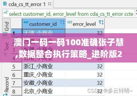 澳门一码一码100准确张子慧,数据整合执行策略_进阶版2.213