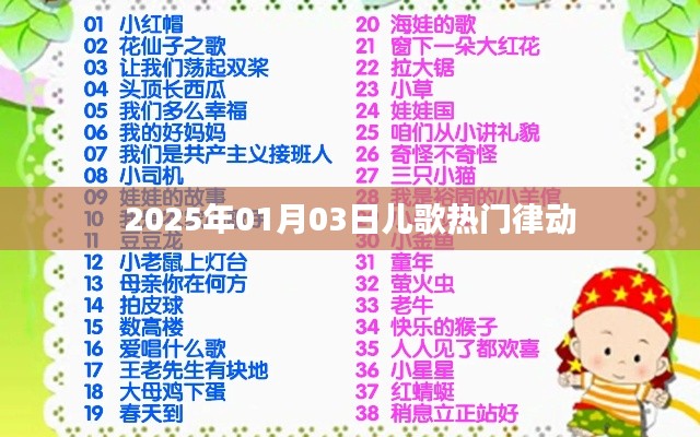 『2025年超火儿歌律动,欢乐无限』