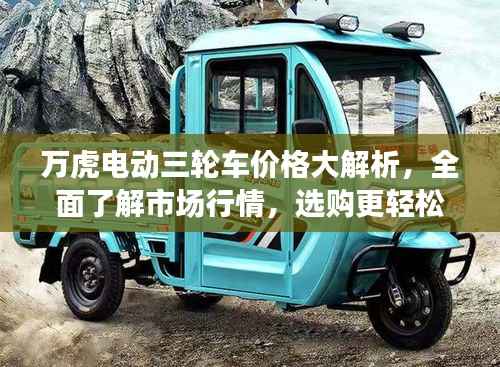 万虎电动三轮车价格大解析,全面了解市场行情,选购更轻松!